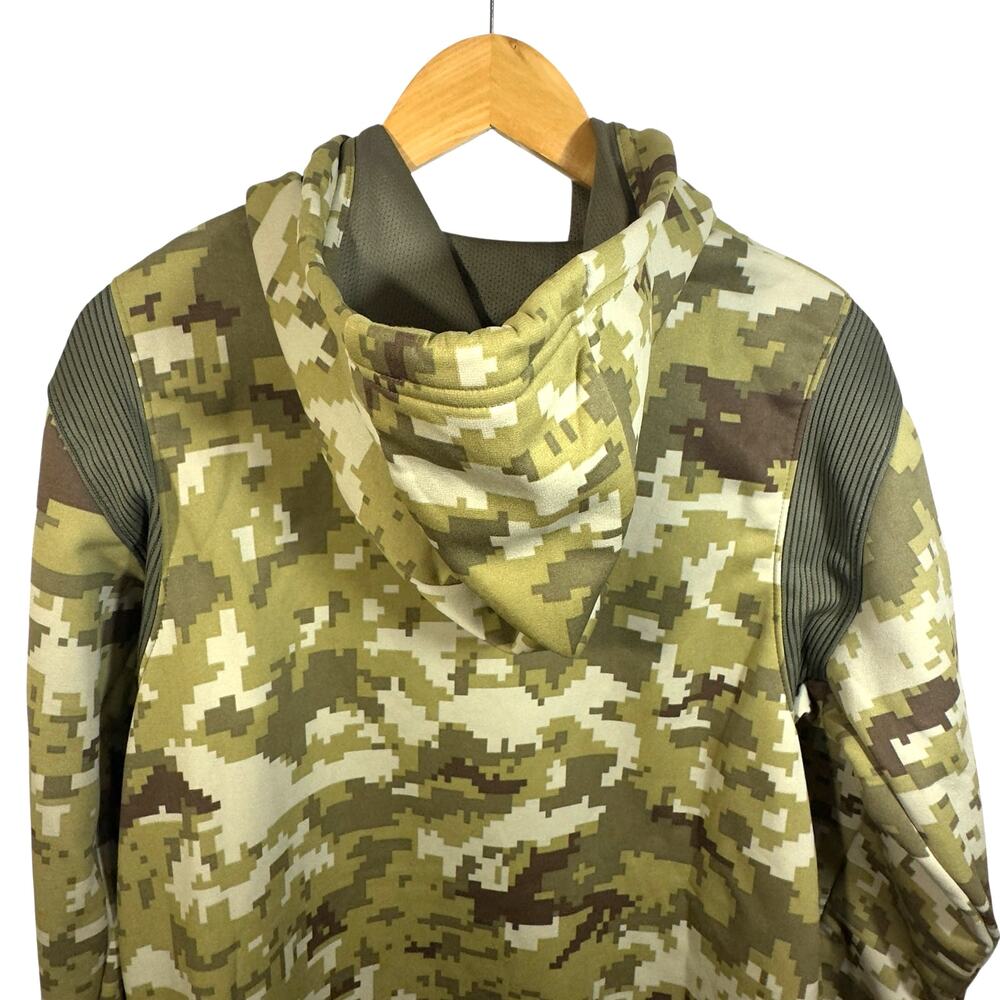 Nike Jacksonville Jaguars Salute to Service Camo Hoodie Sz L USA Patch On Field - Picture 4 of 9